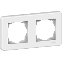 Leona  2 Gang Universal Frame1