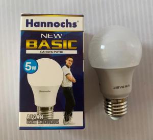 BOLA LAMPU HANNOCHS BASIC 5W