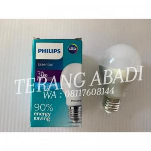 BOLA LAMPU PHILIPS ESS LED 3 WATT
