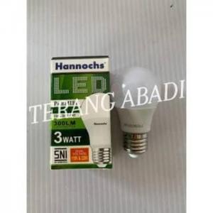 BOLA LAMPU HANNOCHS PREMIER LED 3W