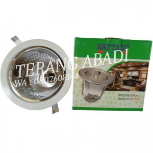 Lampu Downlight Ring Hattasu putih 5 inch