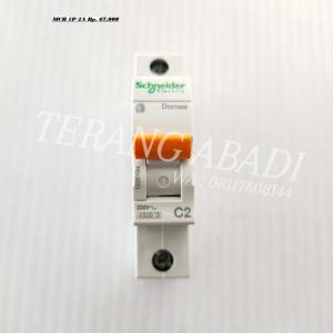 MCB 1P 2A Schneider Domae 