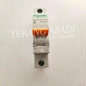 MCB 1P 4A Schneider domae 
