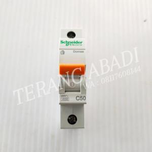 MCB 1P 50A Schneider Domae
